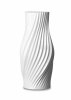 Lyngby Porcelain TWIST Wazon do Kwiatów 31 cm / Biały